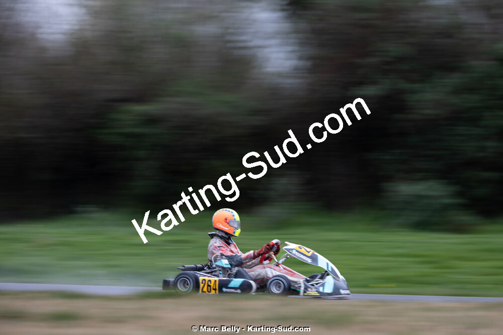 08/03/2026 : 1ère manche de l’Atlantic Trophée à Lescar (photos Marc Belly) 2026 — karting