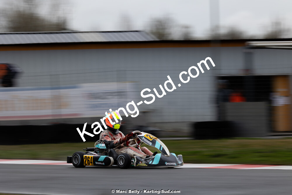 08/03/2026 : 1ère manche de l’Atlantic Trophée à Lescar (photos Marc Belly) 2026 — karting
