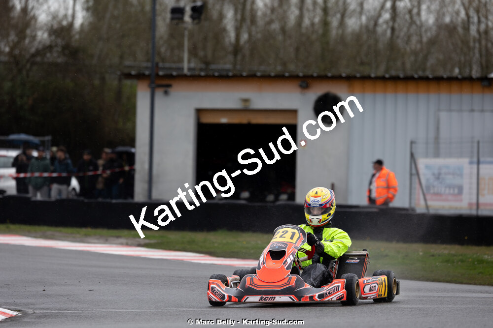 08/03/2026 : 1ère manche de l’Atlantic Trophée à Lescar (photos Marc Belly) 2026 — karting