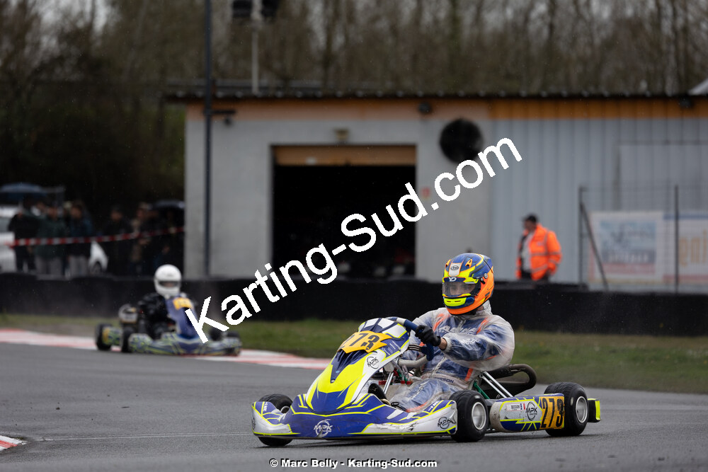 08/03/2026 : 1ère manche de l’Atlantic Trophée à Lescar (photos Marc Belly) 2026 — karting