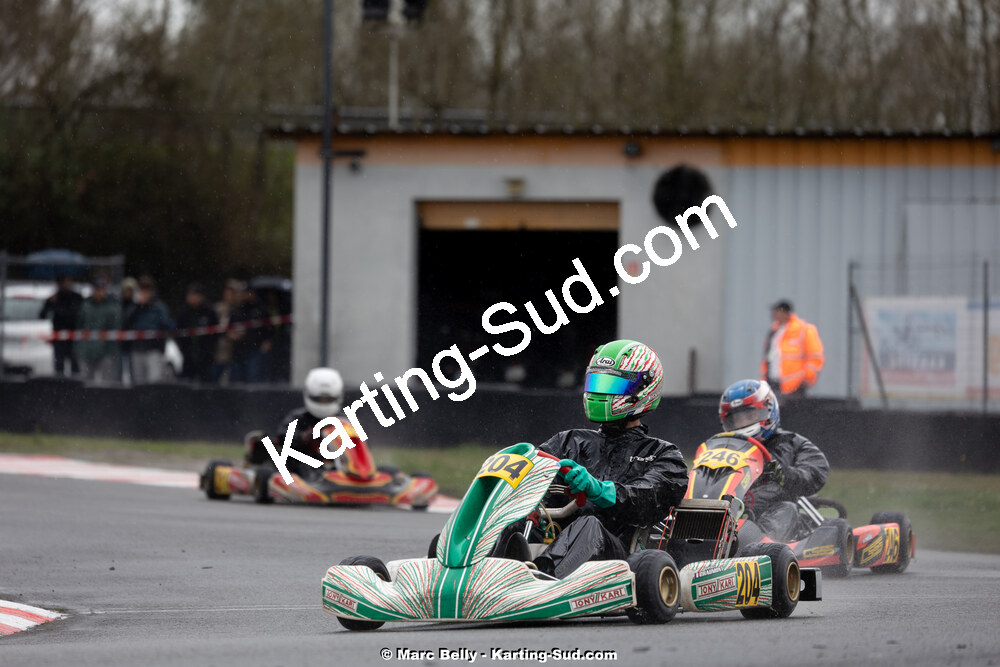 08/03/2026 : 1ère manche de l’Atlantic Trophée à Lescar (photos Marc Belly) 2026 — karting