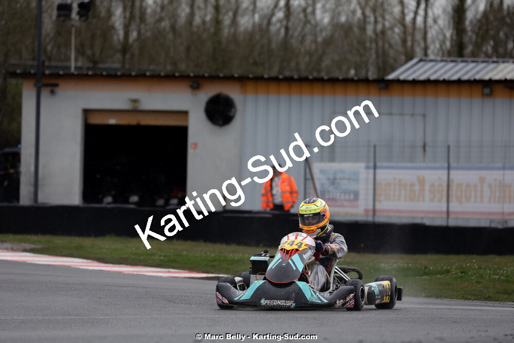 08/03/2026 : 1ère manche de l’Atlantic Trophée à Lescar (photos Marc Belly) 2026 — karting