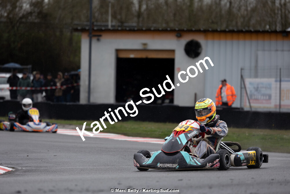 08/03/2026 : 1ère manche de l’Atlantic Trophée à Lescar (photos Marc Belly) 2026 — karting