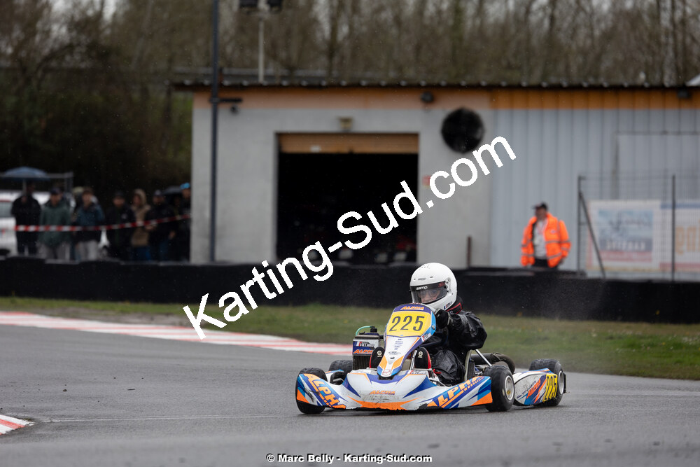 08/03/2026 : 1ère manche de l’Atlantic Trophée à Lescar (photos Marc Belly) 2026 — karting