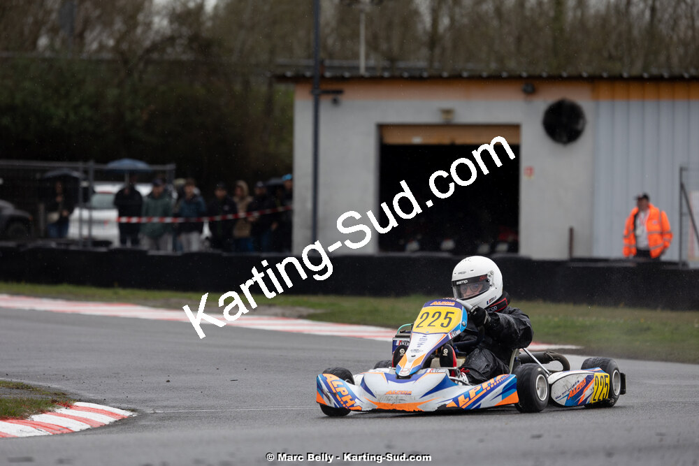 08/03/2026 : 1ère manche de l’Atlantic Trophée à Lescar (photos Marc Belly) 2026 — karting