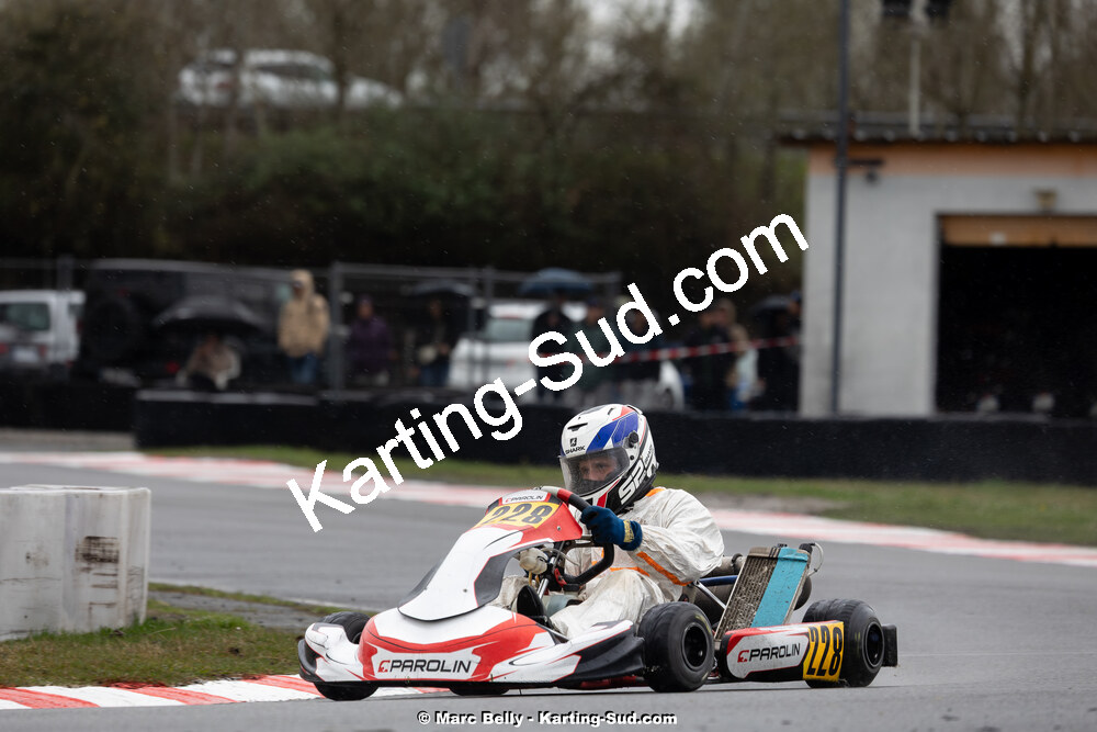 08/03/2026 : 1ère manche de l’Atlantic Trophée à Lescar (photos Marc Belly) 2026 — karting