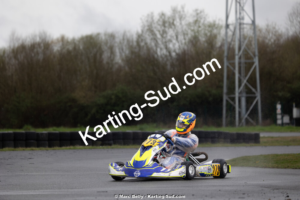 08/03/2026 : 1ère manche de l’Atlantic Trophée à Lescar (photos Marc Belly) 2026 — karting