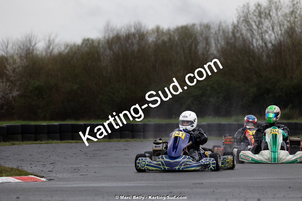 08/03/2026 : 1ère manche de l’Atlantic Trophée à Lescar (photos Marc Belly) 2026 — karting