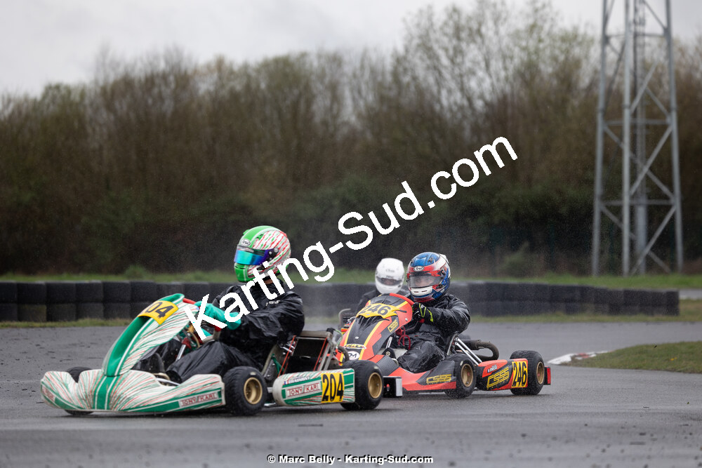 08/03/2026 : 1ère manche de l’Atlantic Trophée à Lescar (photos Marc Belly) 2026 — karting