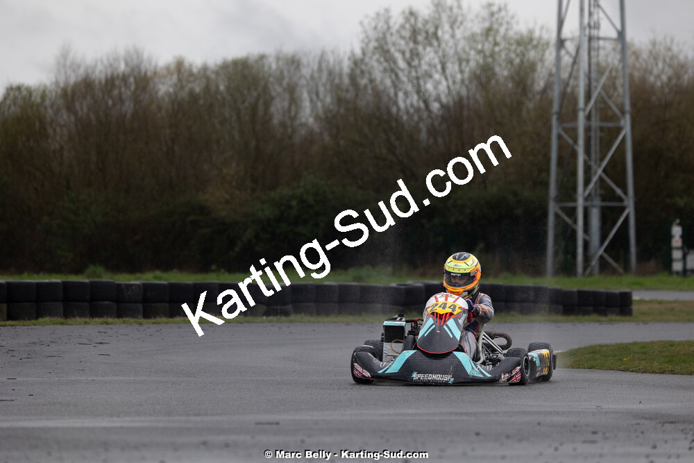 08/03/2026 : 1ère manche de l’Atlantic Trophée à Lescar (photos Marc Belly) 2026 — karting