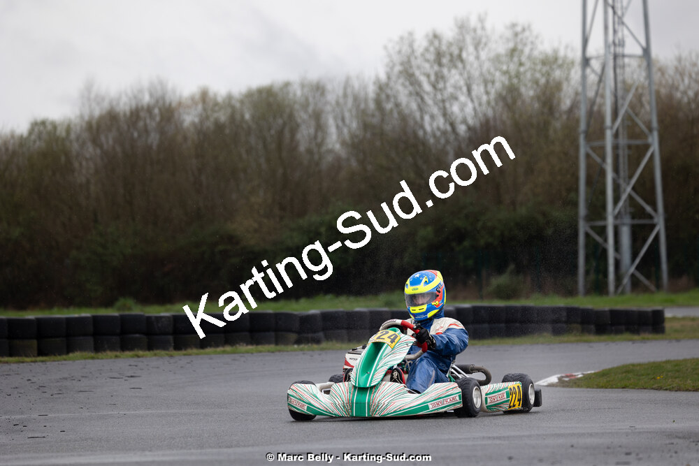 08/03/2026 : 1ère manche de l’Atlantic Trophée à Lescar (photos Marc Belly) 2026 — karting