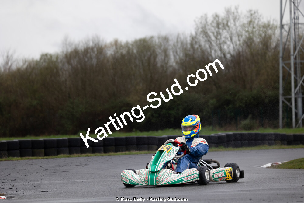 08/03/2026 : 1ère manche de l’Atlantic Trophée à Lescar (photos Marc Belly) 2026 — karting