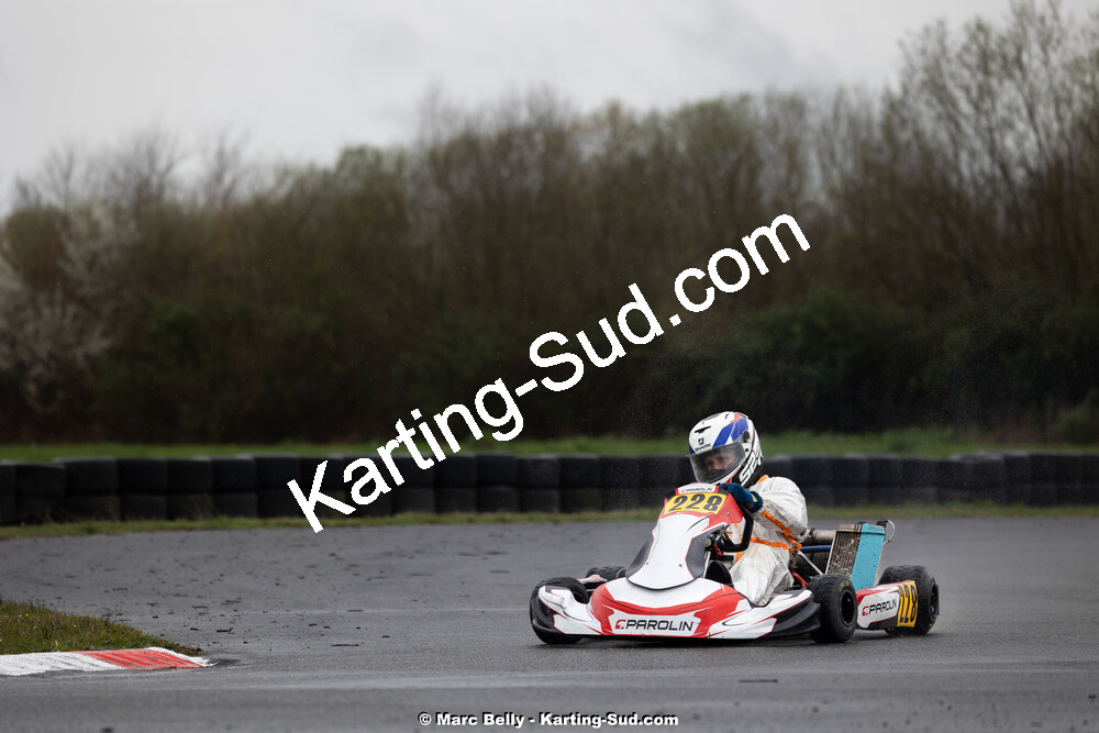 08/03/2026 : 1ère manche de l’Atlantic Trophée à Lescar (photos Marc Belly) 2026 — karting