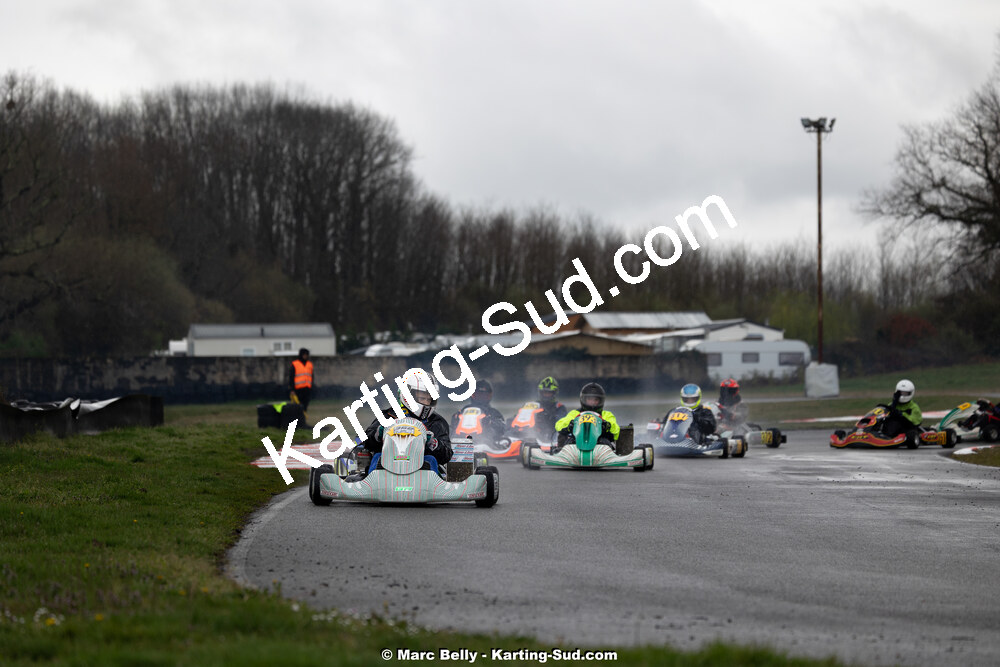 08/03/2026 : 1ère manche de l’Atlantic Trophée à Lescar (photos Marc Belly) 2026 — karting