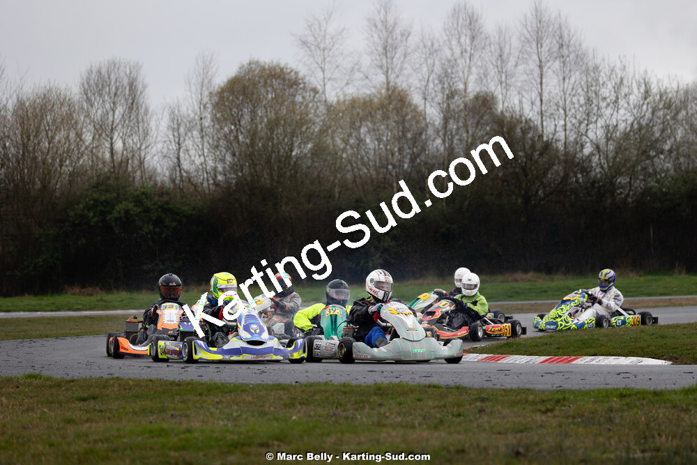 08/03/2026 : 1ère manche de l’Atlantic Trophée à Lescar (photos Marc Belly) 2026 — karting