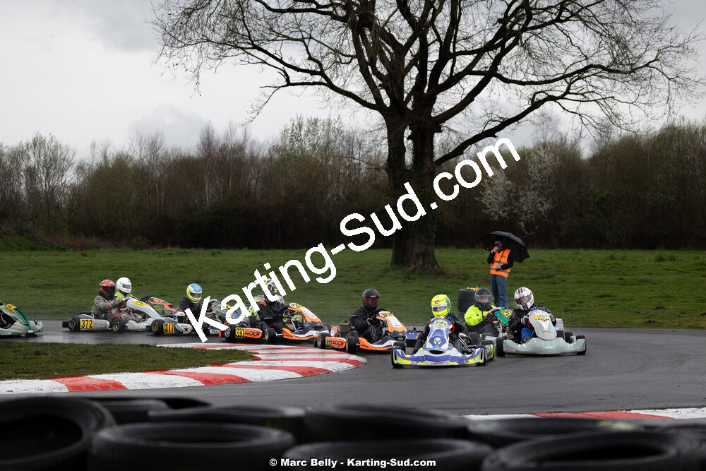 08/03/2026 : 1ère manche de l’Atlantic Trophée à Lescar (photos Marc Belly) 2026 — karting