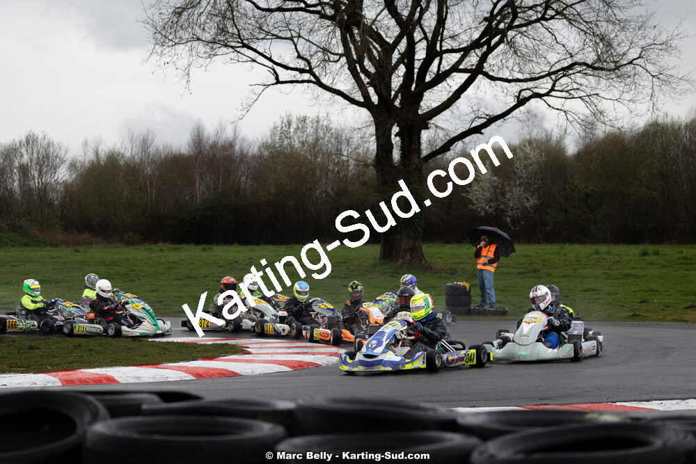 08/03/2026 : 1ère manche de l’Atlantic Trophée à Lescar (photos Marc Belly) 2026 — karting