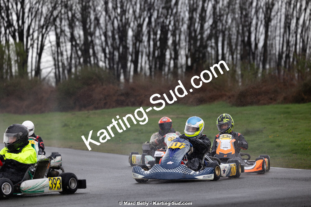 08/03/2026 : 1ère manche de l’Atlantic Trophée à Lescar (photos Marc Belly) 2026 — karting