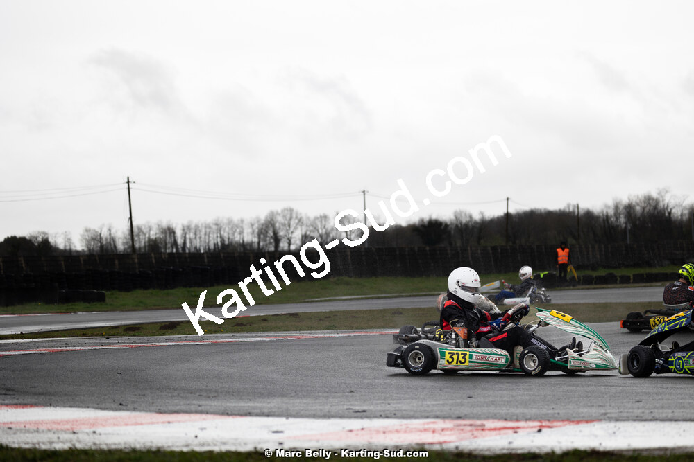 08/03/2026 : 1ère manche de l’Atlantic Trophée à Lescar (photos Marc Belly) 2026 — karting