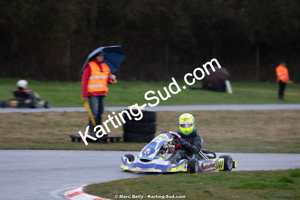 08/03/2026 : 1ère manche de l’Atlantic Trophée à Lescar (photos Marc Belly) 2026 — karting