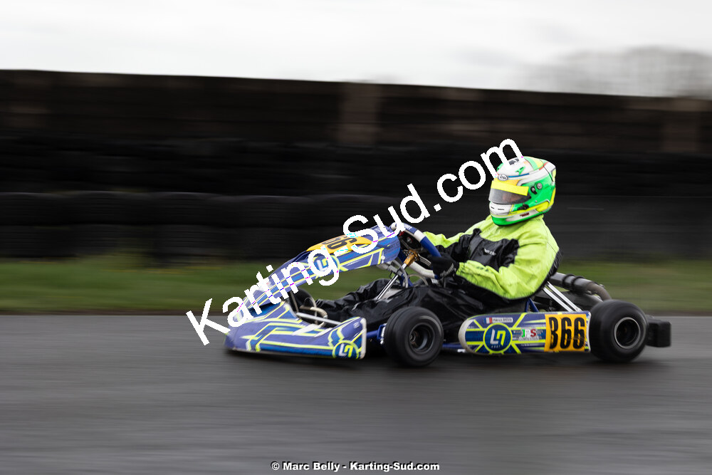 08/03/2026 : 1ère manche de l’Atlantic Trophée à Lescar (photos Marc Belly) 2026 — karting