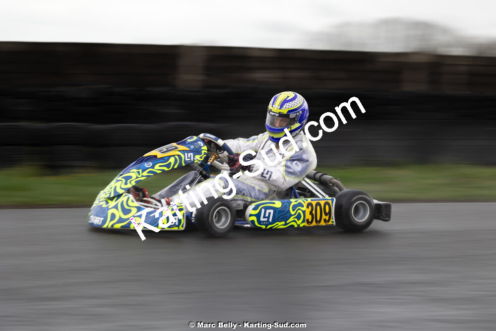 08/03/2026 : 1ère manche de l’Atlantic Trophée à Lescar (photos Marc Belly) 2026 — karting