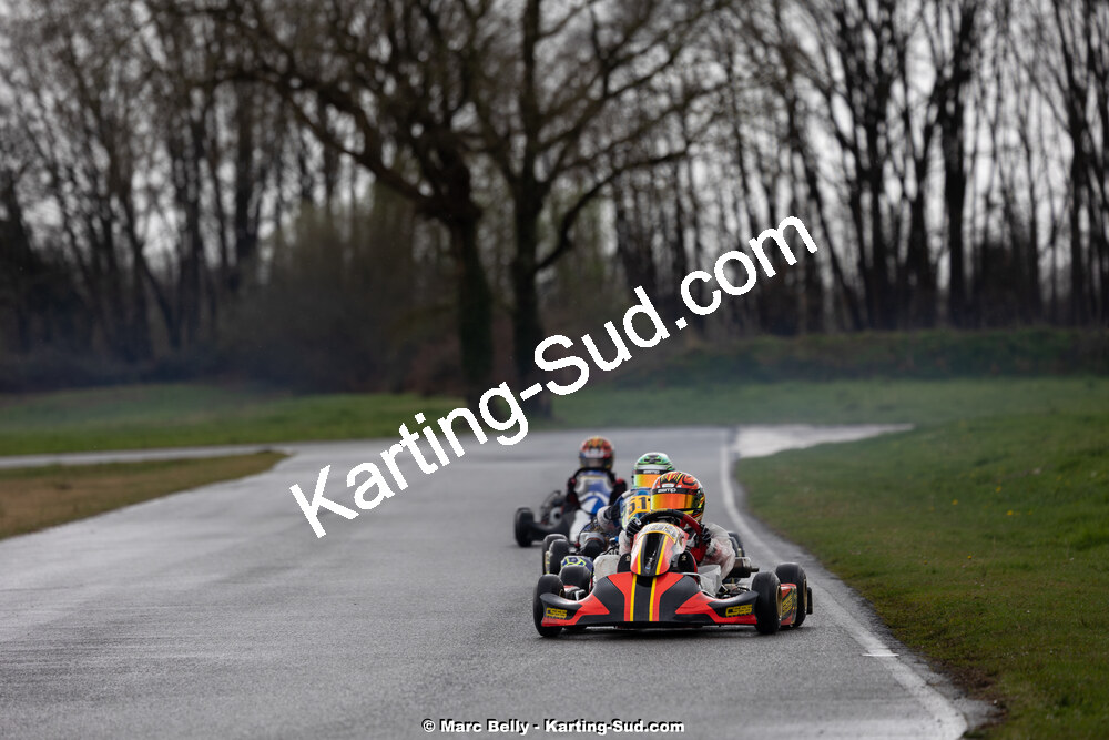 08/03/2026 : 1ère manche de l’Atlantic Trophée à Lescar (photos Marc Belly) 2026 — karting