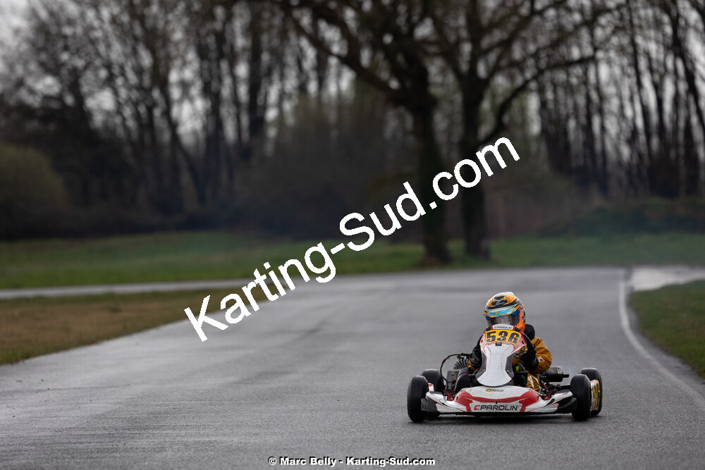 08/03/2026 : 1ère manche de l’Atlantic Trophée à Lescar (photos Marc Belly) 2026 — karting