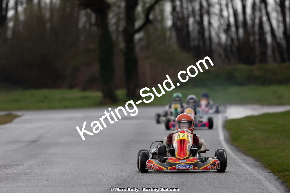 08/03/2026 : 1ère manche de l’Atlantic Trophée à Lescar (photos Marc Belly) 2026 — karting