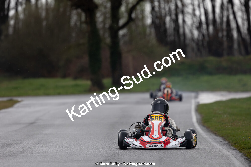 08/03/2026 : 1ère manche de l’Atlantic Trophée à Lescar (photos Marc Belly) 2026 — karting