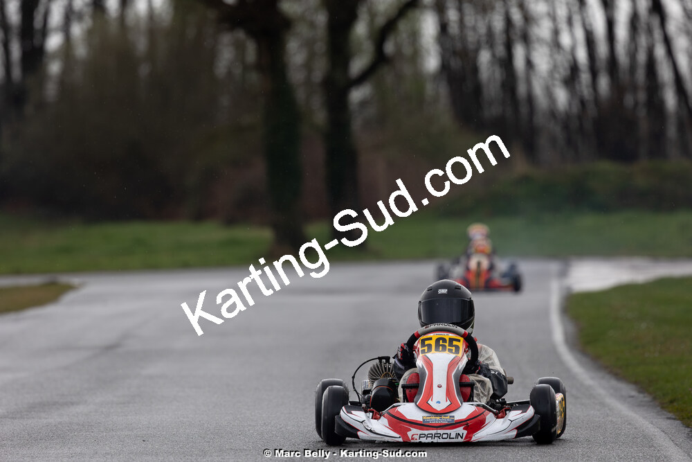 08/03/2026 : 1ère manche de l’Atlantic Trophée à Lescar (photos Marc Belly) 2026 — karting