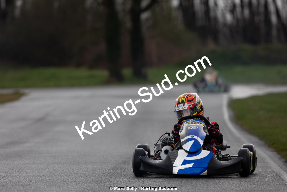 08/03/2026 : 1ère manche de l’Atlantic Trophée à Lescar (photos Marc Belly) 2026 — karting