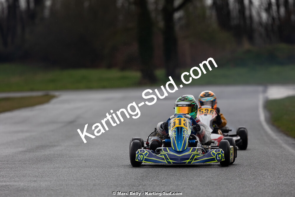 08/03/2026 : 1ère manche de l’Atlantic Trophée à Lescar (photos Marc Belly) 2026 — karting
