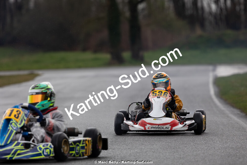 08/03/2026 : 1ère manche de l’Atlantic Trophée à Lescar (photos Marc Belly) 2026 — karting