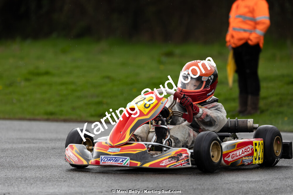 08/03/2026 : 1ère manche de l’Atlantic Trophée à Lescar (photos Marc Belly) 2026 — karting