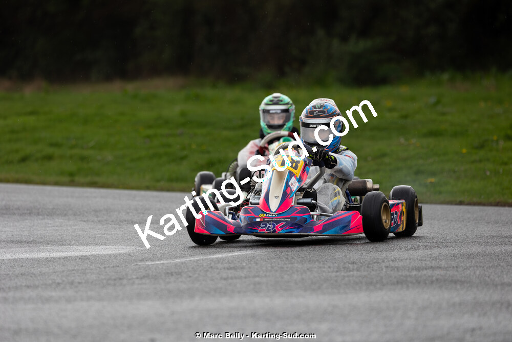 08/03/2026 : 1ère manche de l’Atlantic Trophée à Lescar (photos Marc Belly) 2026 — karting