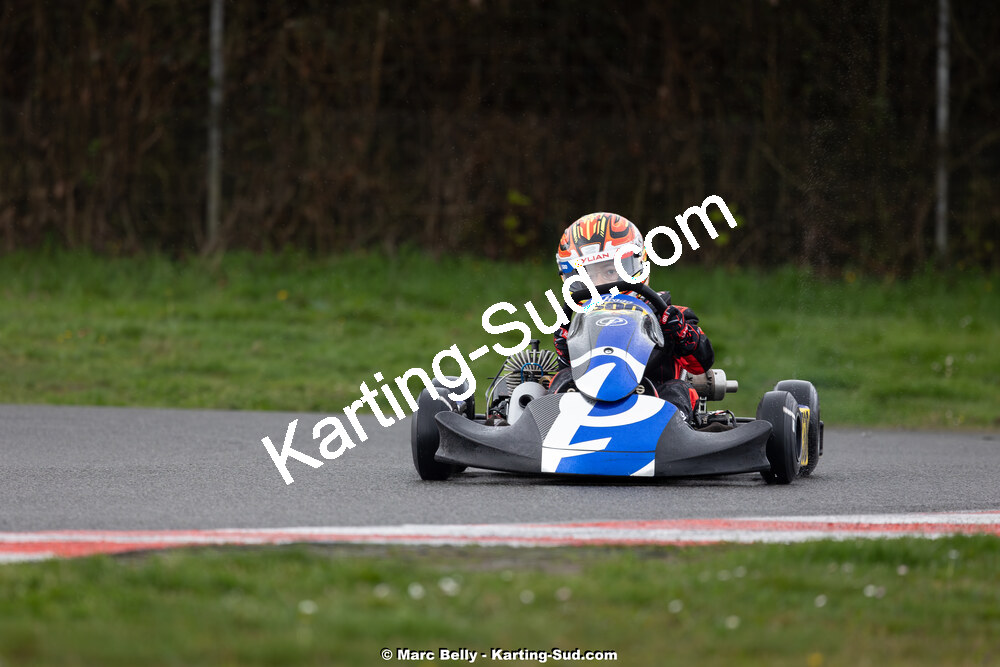 08/03/2026 : 1ère manche de l’Atlantic Trophée à Lescar (photos Marc Belly) 2026 — karting