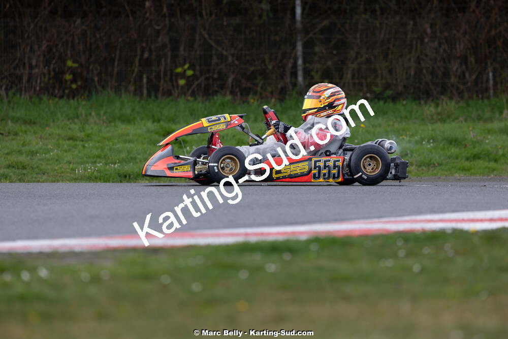 08/03/2026 : 1ère manche de l’Atlantic Trophée à Lescar (photos Marc Belly) 2026 — karting