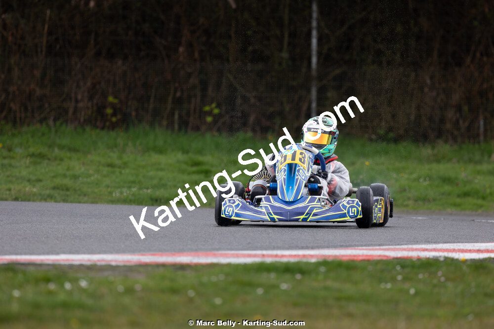 08/03/2026 : 1ère manche de l’Atlantic Trophée à Lescar (photos Marc Belly) 2026 — karting