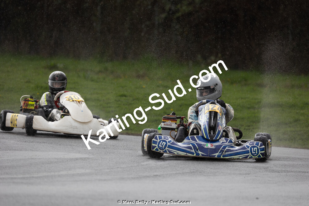 08/03/2026 : 1ère manche de l’Atlantic Trophée à Lescar (photos Marc Belly) 2026 — karting