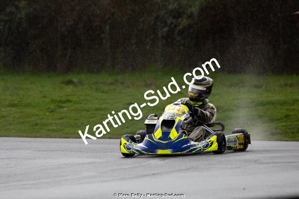 08/03/2026 : 1ère manche de l’Atlantic Trophée à Lescar (photos Marc Belly) 2026 — karting