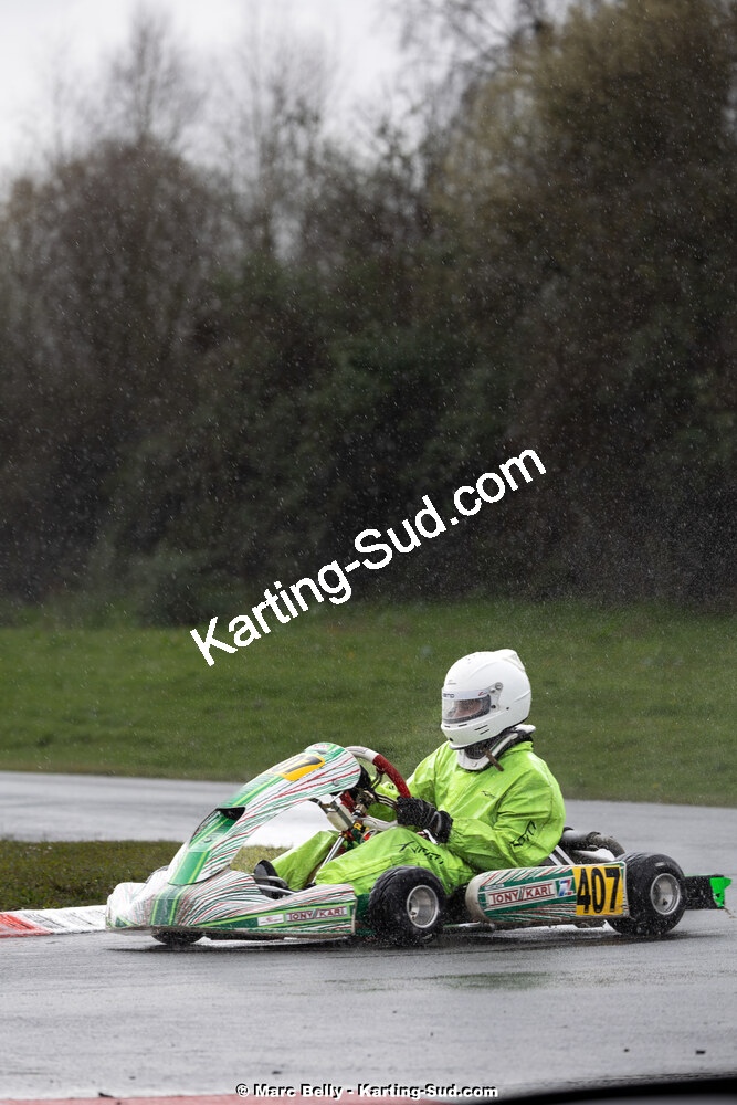 08/03/2026 : 1ère manche de l’Atlantic Trophée à Lescar (photos Marc Belly) 2026 — karting