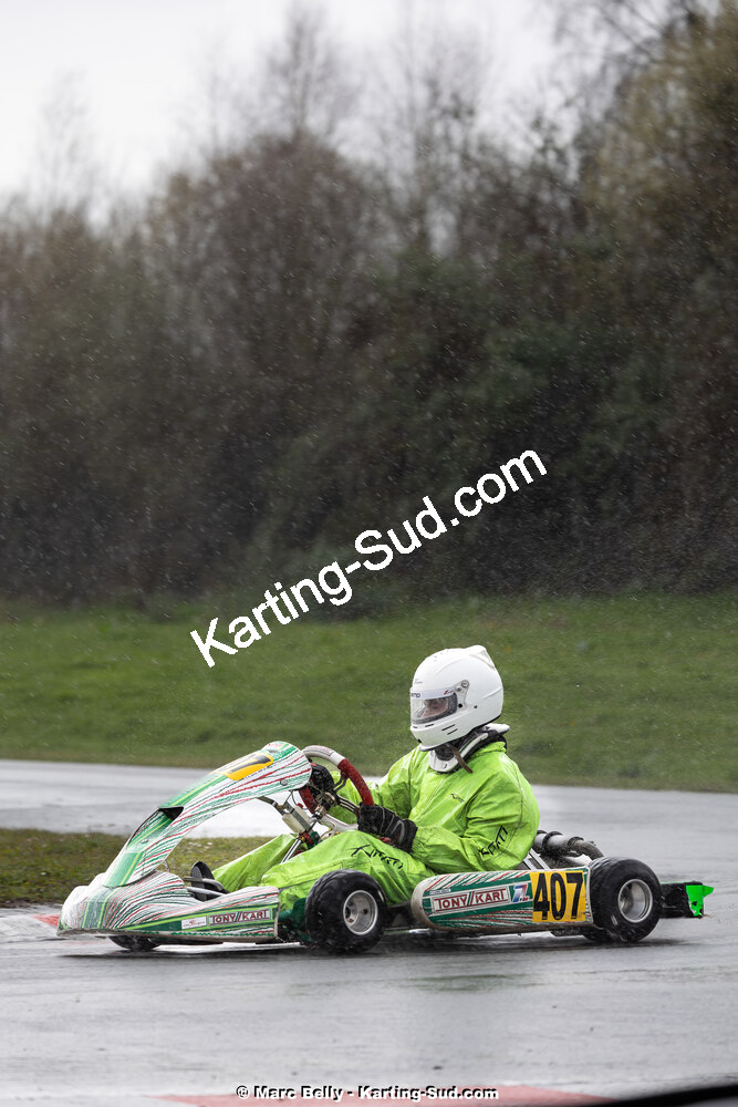 08/03/2026 : 1ère manche de l’Atlantic Trophée à Lescar (photos Marc Belly) 2026 — karting