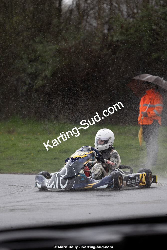 08/03/2026 : 1ère manche de l’Atlantic Trophée à Lescar (photos Marc Belly) 2026 — karting