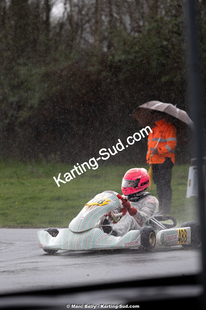 08/03/2026 : 1ère manche de l’Atlantic Trophée à Lescar (photos Marc Belly) 2026 — karting