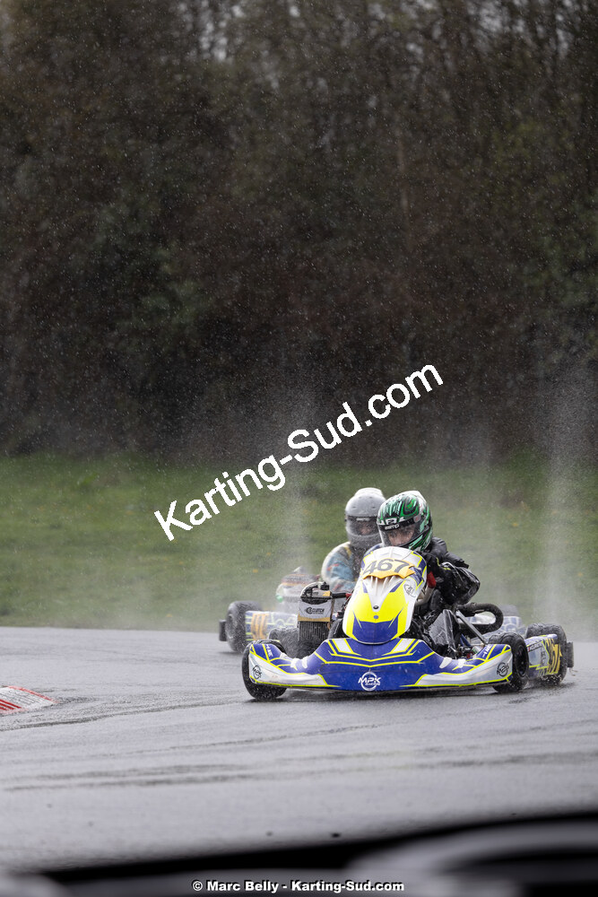 08/03/2026 : 1ère manche de l’Atlantic Trophée à Lescar (photos Marc Belly) 2026 — karting