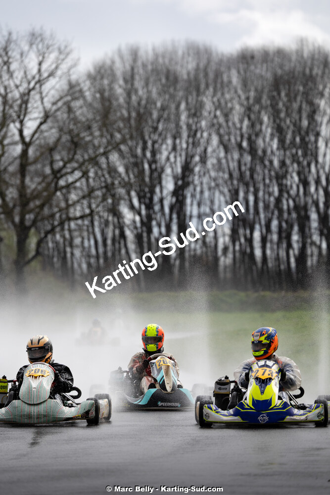 08/03/2026 : 1ère manche de l’Atlantic Trophée à Lescar (photos Marc Belly) 2026 — karting