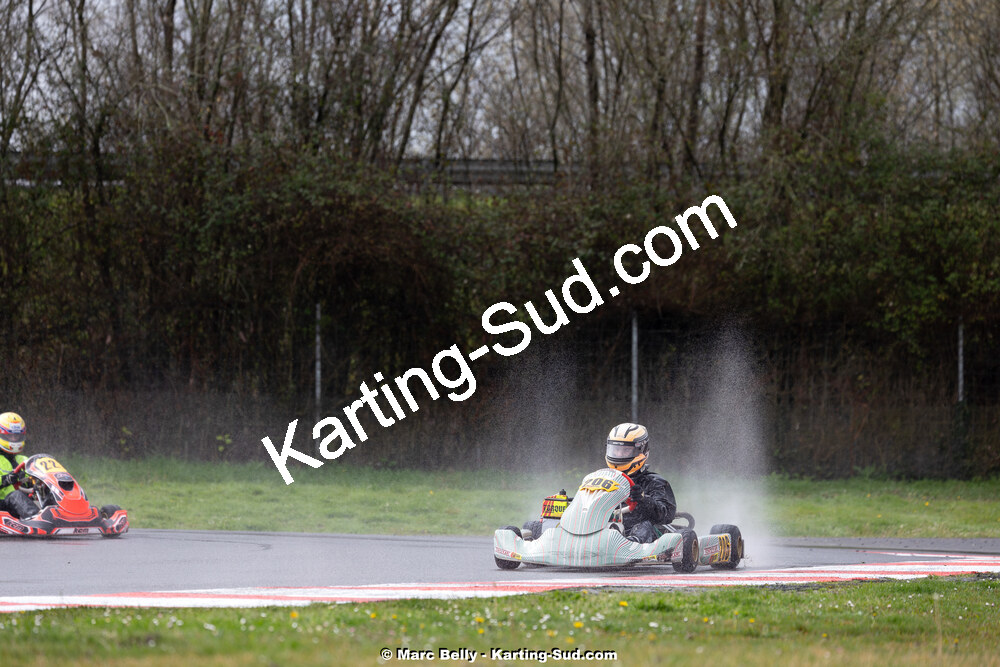 08/03/2026 : 1ère manche de l’Atlantic Trophée à Lescar (photos Marc Belly) 2026 — karting