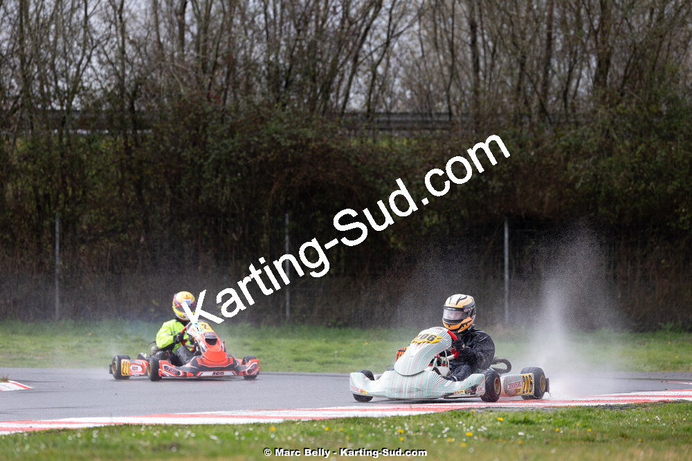 08/03/2026 : 1ère manche de l’Atlantic Trophée à Lescar (photos Marc Belly) 2026 — karting