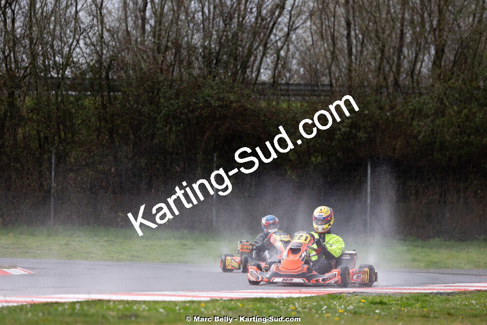 08/03/2026 : 1ère manche de l’Atlantic Trophée à Lescar (photos Marc Belly) 2026 — karting